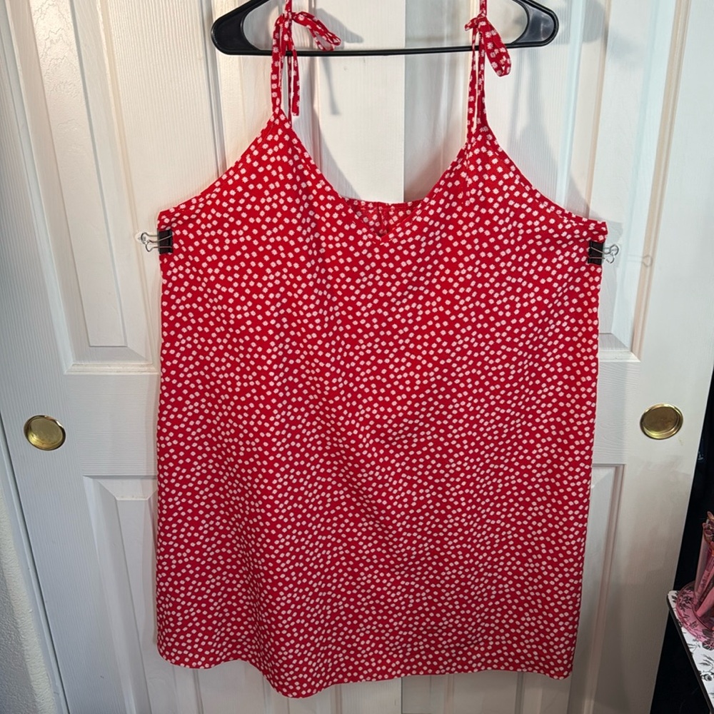 Shein tie should flower dress